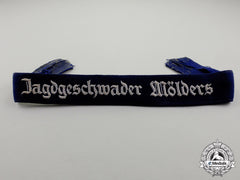 A German Luftwaffe Jagdgeschwader 51 “Mölders” Cuff Title