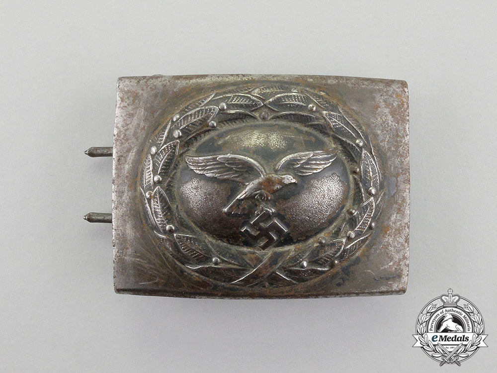 a1940_pattern_luftwaffe_em/_nco’s_service_belt_buckle_dd_3165