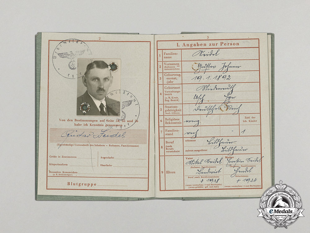 a_wehrpaß&_health_book_to_pow_guard_gustav_seidel_dd_3491