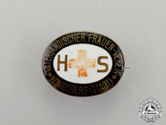 A Third Reich Period Königsberg Women’s Association Of The Fatherland Membership Badge