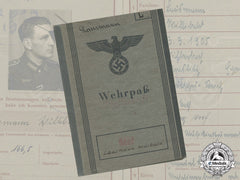 A Wehrpaß To Obergefreiter Lausmann; France, Romania, Bulgaria, Russia Wia