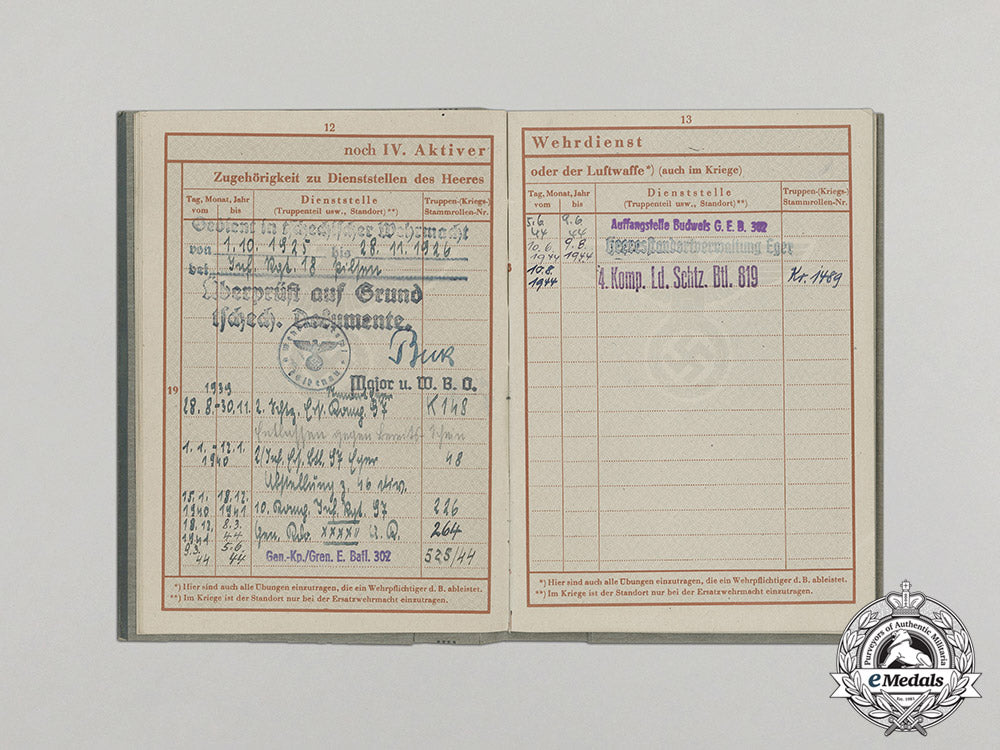 a_wehrpaß_to_obergefreiter_lausmann;_france,_romania,_bulgaria,_russia_wia_dd_3581_1