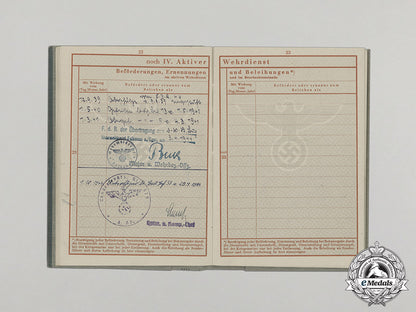 a_wehrpaß_to_obergefreiter_lausmann;_france,_romania,_bulgaria,_russia_wia_dd_3583_1