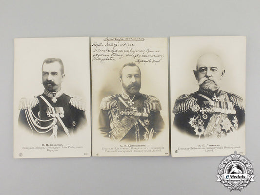 russia,_imperial._three_early_twentieth_century_military_general_postcards_dd_3715_1_1