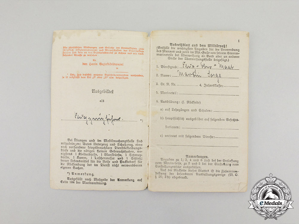 germany,_imperial._two_reichsmarine_navy_pilot_military_id_booklets_to_unter-_leutnant_martin_sorge(_ek2)_dd_3740