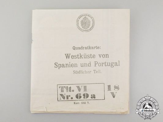 germany,_imperial._a_large_first_war_naval_map_of_southwest_spain_and_portugal_dd_3760