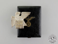 Germany, Nsdap. A Gau Honor Badge Thüringen; Numbered With Case