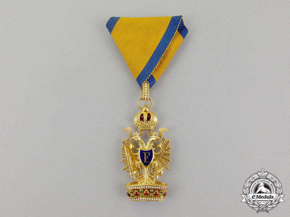 an_austrian_order_of_the_iron_crown_in_gold_by_rothe;_third_class_with_case_dd_4336