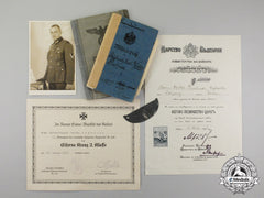 Germany, Empire. An Extensive Document Group To Somme & Siegfried-Front Combatant