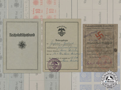 germany._three_id_cards(_rlb,_reichsnährstand,_ns-_frauenschaft)_dd_4489