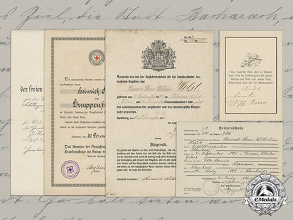 germany,_empire._a_document_group_to_voluntary_medical_nco_heinrich_holst_dd_5035_1