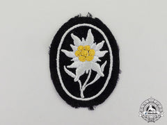 Germany. An Unworn Waffen-Ss Gebirgstruppen Edelweiß Sleeve Patch