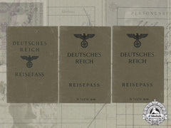 Germany. Three Interwar & Wartime German Travelling Passports