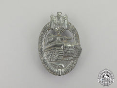 Germany. A Second War German Silver Grade Tank Badge By Rudolf Karneth