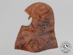 A First War Royal Flying Corps Cowl Helmet