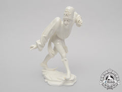 An Allach Porcelain Moriskentanzer; "Burgunder"