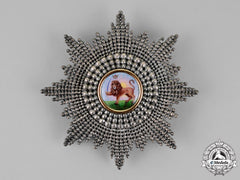 Iran, Qajar Dynasty. An Order Of The Lion & Sun, Grand Cross Star, Russian Made, C.1855