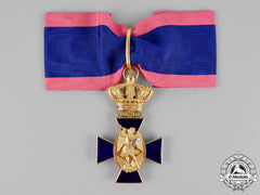 Bavaria, Kingdom. A Royal Merit Order Of St. Michael, Second Class Cross In Gold, By Gebrüder Hemmerle, C.1890