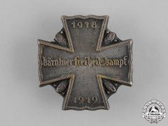 Karinthia, State. A Special Carinthia Bravery Cross For Bravery, First Class, C. 1919