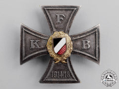 Germany, Wiemar Republic. A Fkb (Front Fighter’s League) Honour Cross