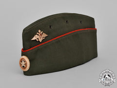 Russia, Federation. A Pilotka Field Service Type Cap With Vdv Eagle (Airborne) & Marines Badge