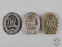 Germany, Drl. A Lot Of Drl Sports Badges