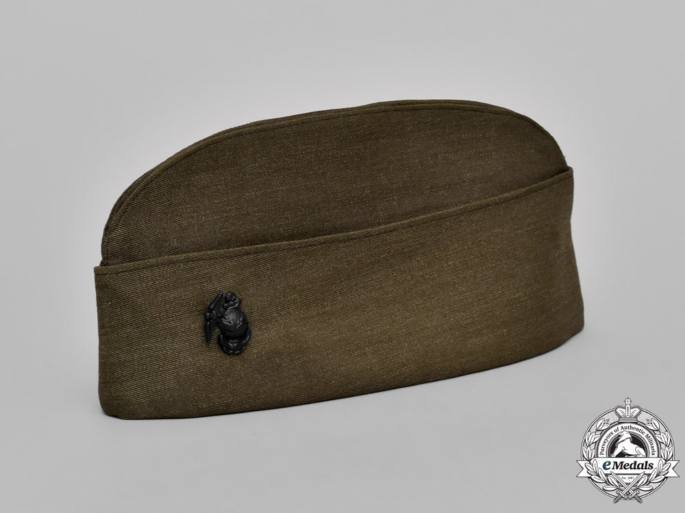 Side Cap Reference United States. A Marine Corps Side Cap (Aka Garrison Cap) – eMedals