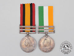 A South African War Pair To The Royal Army Medical Corps