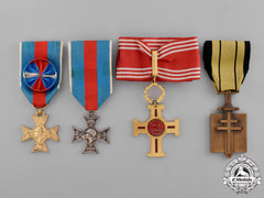 France, Republic. Four French Orders & Awards