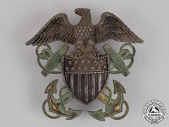 United States. A Navy Officer's Cap Badge, C.1941
