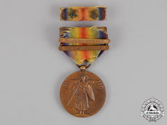 United States. A World War I Victory Medal, Two Clasps