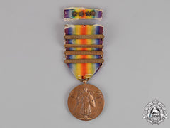 United States. A World War I Victory Medal, Four Clasps