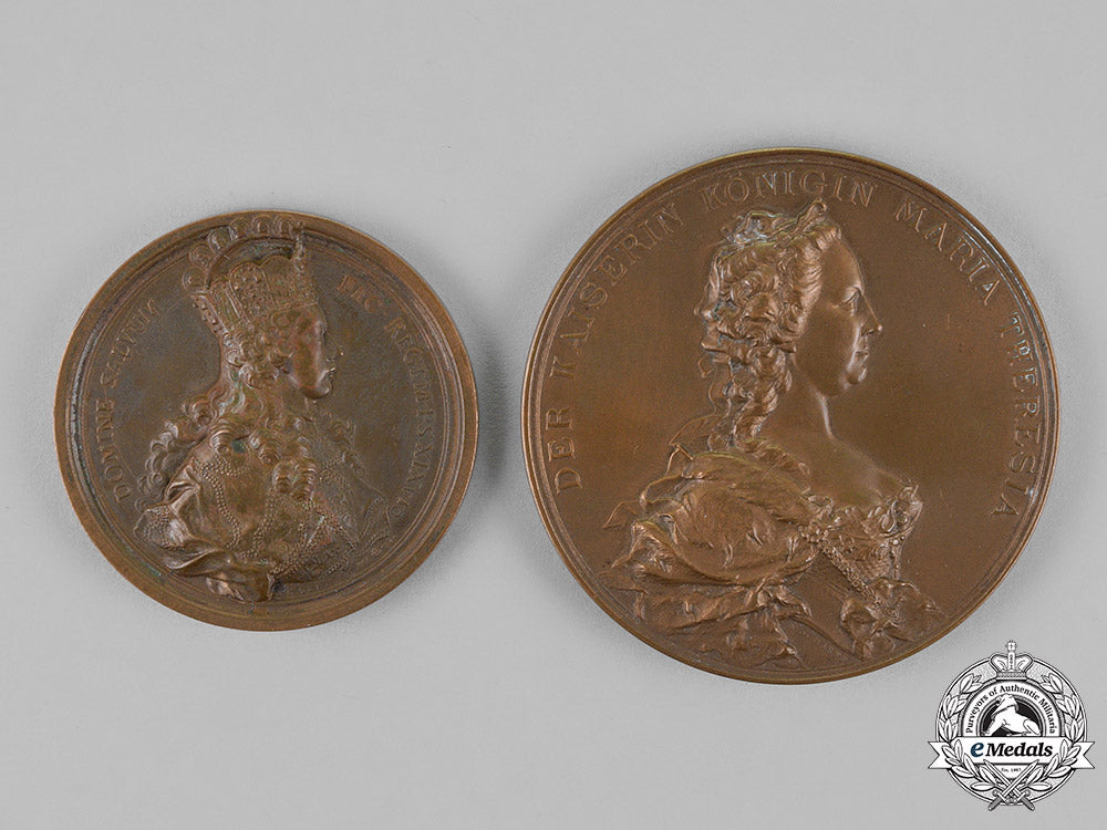 austria,_imperial._two_holy_roman_empire_table_medals,_c.1890_dsc_4409