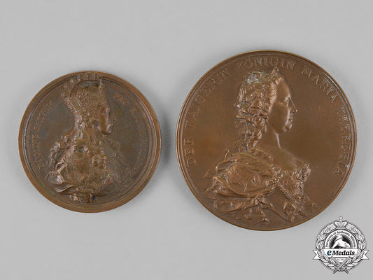 austria,_imperial._two_holy_roman_empire_table_medals,_c.1890_dsc_4409