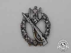 A Second War German Silver Grade Infantry Assault Badge By Ferdinand Wiedmann
