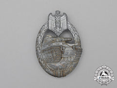 A Second War German Silver Grade Tank Badge