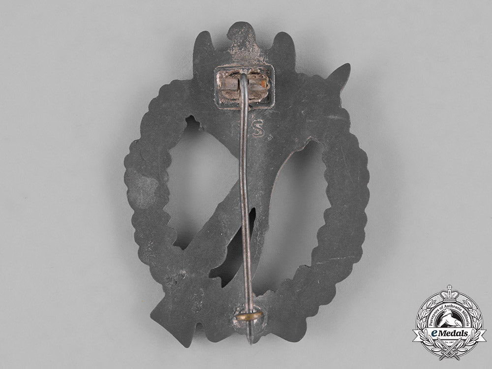 germany._a_second_war_period_silver_grade_infantry_assault_badge_by_rudolf_souval_dsc_5147