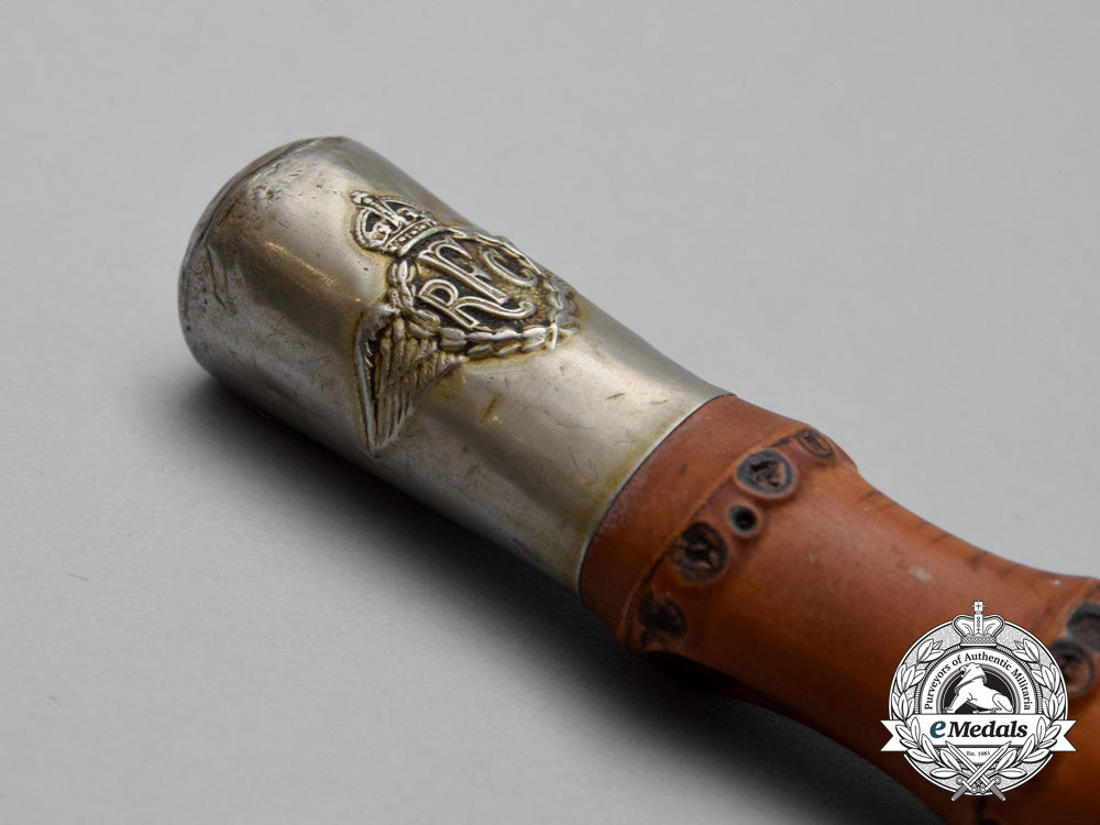first_war_officer's_swagger_stick_with_combats_in_the_air_report,_attributed_to_lieutenant_herbert_howard_snowden_fowler,_royal_air_force_dsc_5814_3_