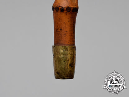 first_war_officer's_swagger_stick_with_combats_in_the_air_report,_attributed_to_lieutenant_herbert_howard_snowden_fowler,_royal_air_force_dsc_5825_3_