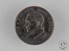 Germany, Third Reich. A 1933 Unterfranken (Lower Franconia) Gratitude Of The Führer Badge By Paulmann & Crone