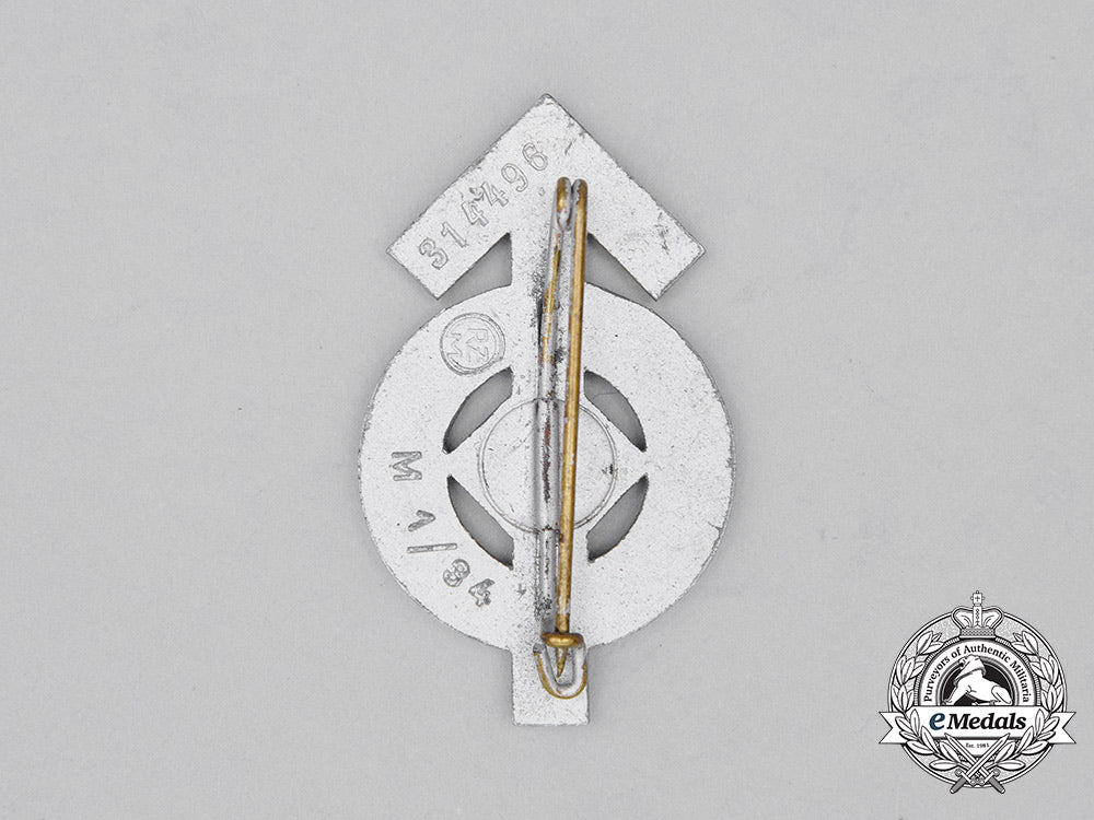 a_third_reich_period_hj_proficiency_badge_by_karl_wurster;_numbered_dsc_6729_2_