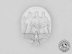 A 1935 Nsdap “National Day Of Labour” Badge