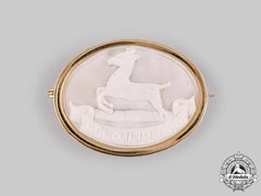 Canada, Dominion. A Royal Canadian Dragoons Ladies' Brooch, C.1945