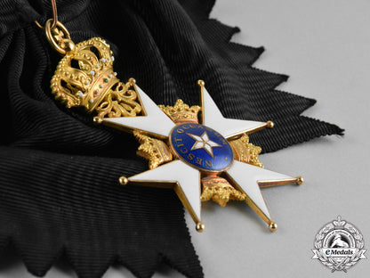 sweden,_kingdom._an_order_of_the_north_star,1_st_class_grand_cross,_by_c.f._carlman,_c.1913_dsc_7201_1