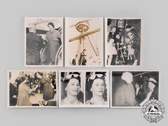 United Kingdom. A Lot Of Six Queen Elizabeth Ii State Visit To The United States Press Photographs 1957