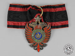 Albania, Italian Protectorate. An Order Of Scanderbeg, Grand Officer Badge, C.1940