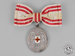 Austria, Empire. An Honour Decoration Of The Red Cross, Silver Grade, On A Lady’s Ribbon, C.1915