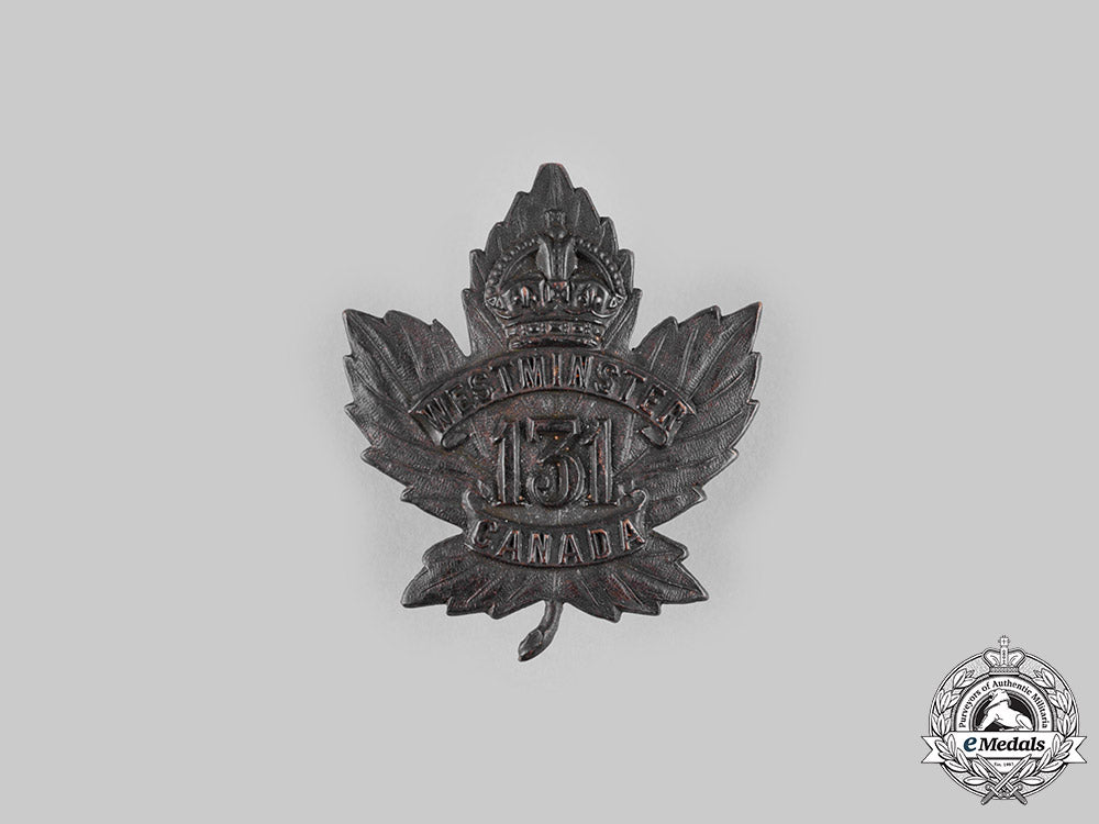 canada,_cef._a131_st_infantry_battalion"_westminster_battalion"_cap_badge,_by_o.b.allan,_c.1915_dsc_8916