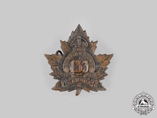 canada,_cef._a133_rd_infantry_battalion"_norfolk's_own"_cap_badge,_c.1915_dsc_8922