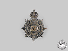 Canada, Cef. A 139Th Infantry Battalion "Northumberland Battalion" Cap Badge, C.1915